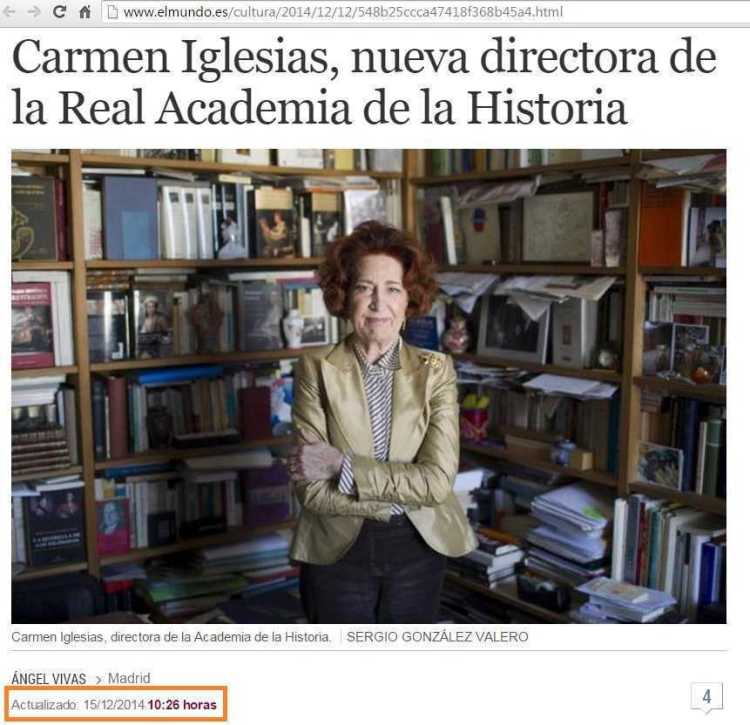 MARÍA DEL CARMEN IGLESIAS CANO DIRECTORA ACADEMIA HISTORIA (00) (FILEminimizer)